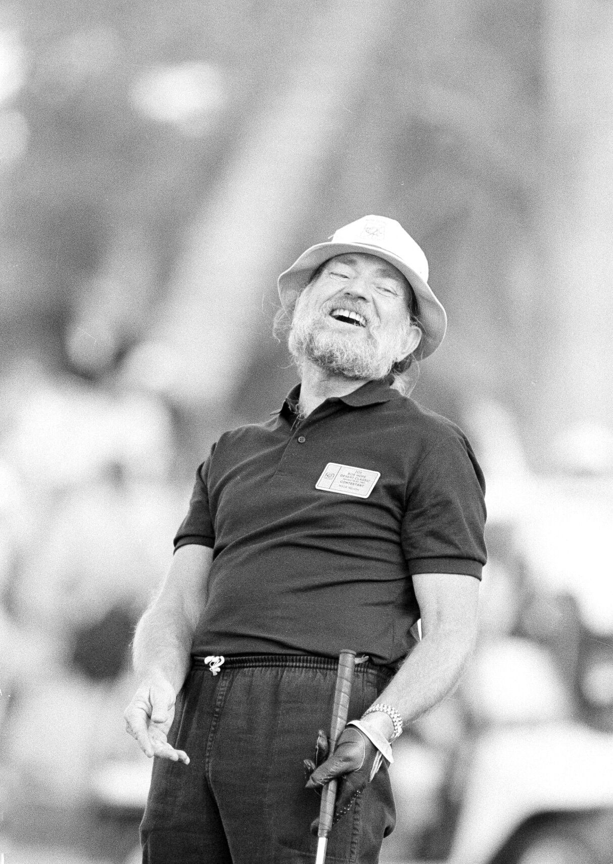 1983: Willie Nelson at Bob Hope Desert Classic